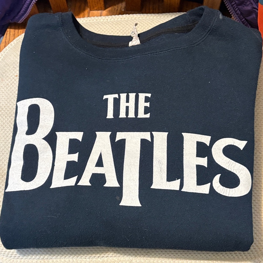 The Beatles Navy Blue Sweatshirt- Vintage.